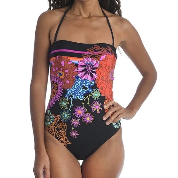 Trina Turk Electric Reef Bandeau One 